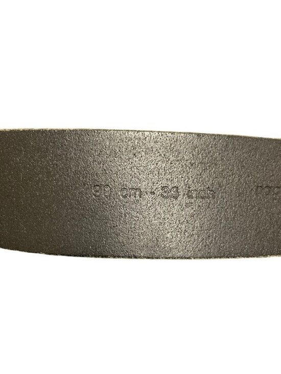 Dolce & Gabbana Square Buckle Leather Belt 90 cm Black Silver main image 9